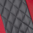 GAMINGSTUHL Rot, Schwarz Metall, Kunststoff, Textil   - Rot/Schwarz, Design, Kunststoff/Textil (67/113-123/71cm) - Xora