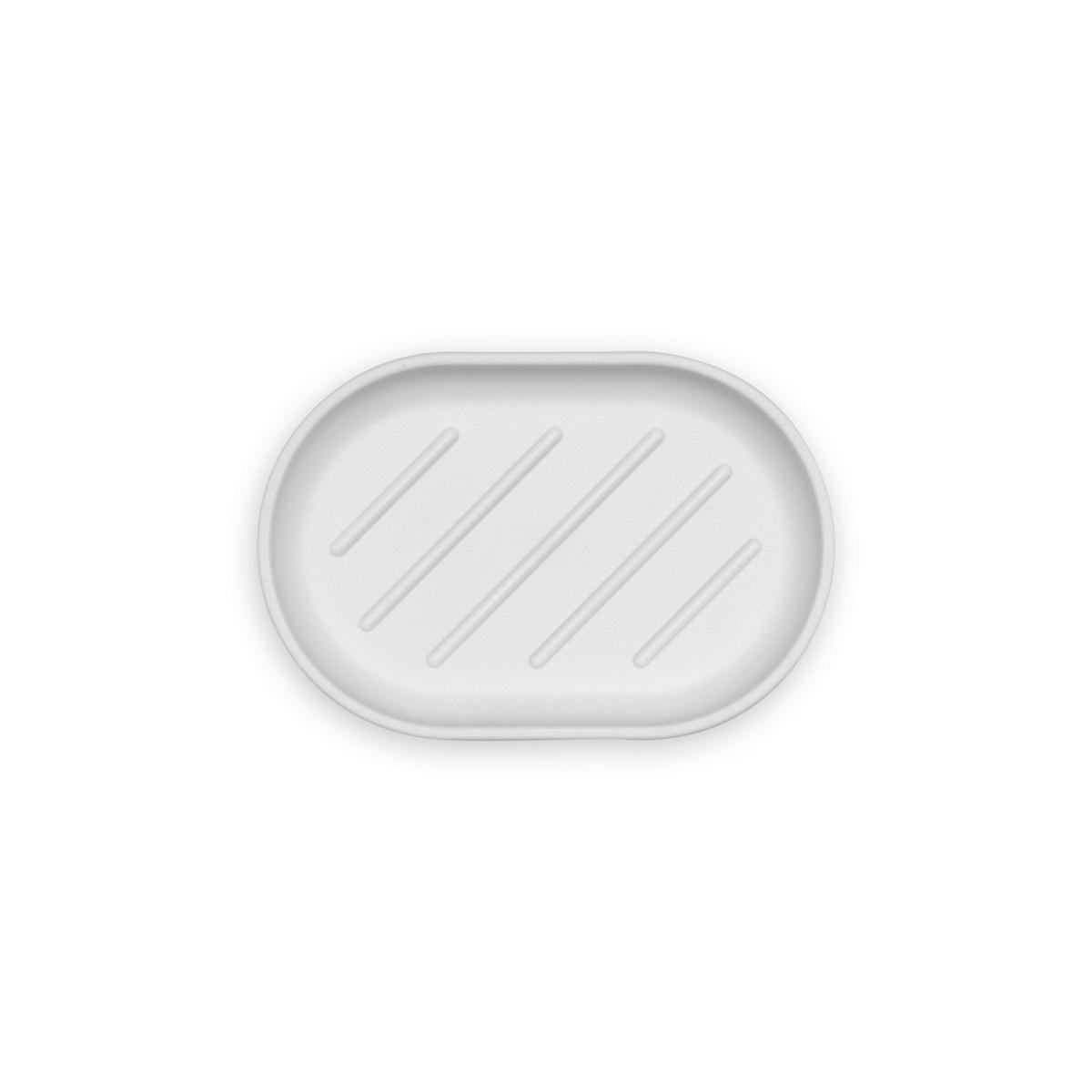 POSUDA ZA SAPUN  bela  metal  - bela, Osnovno, metal (12.1/2.4/8.1cm) - Brabantia