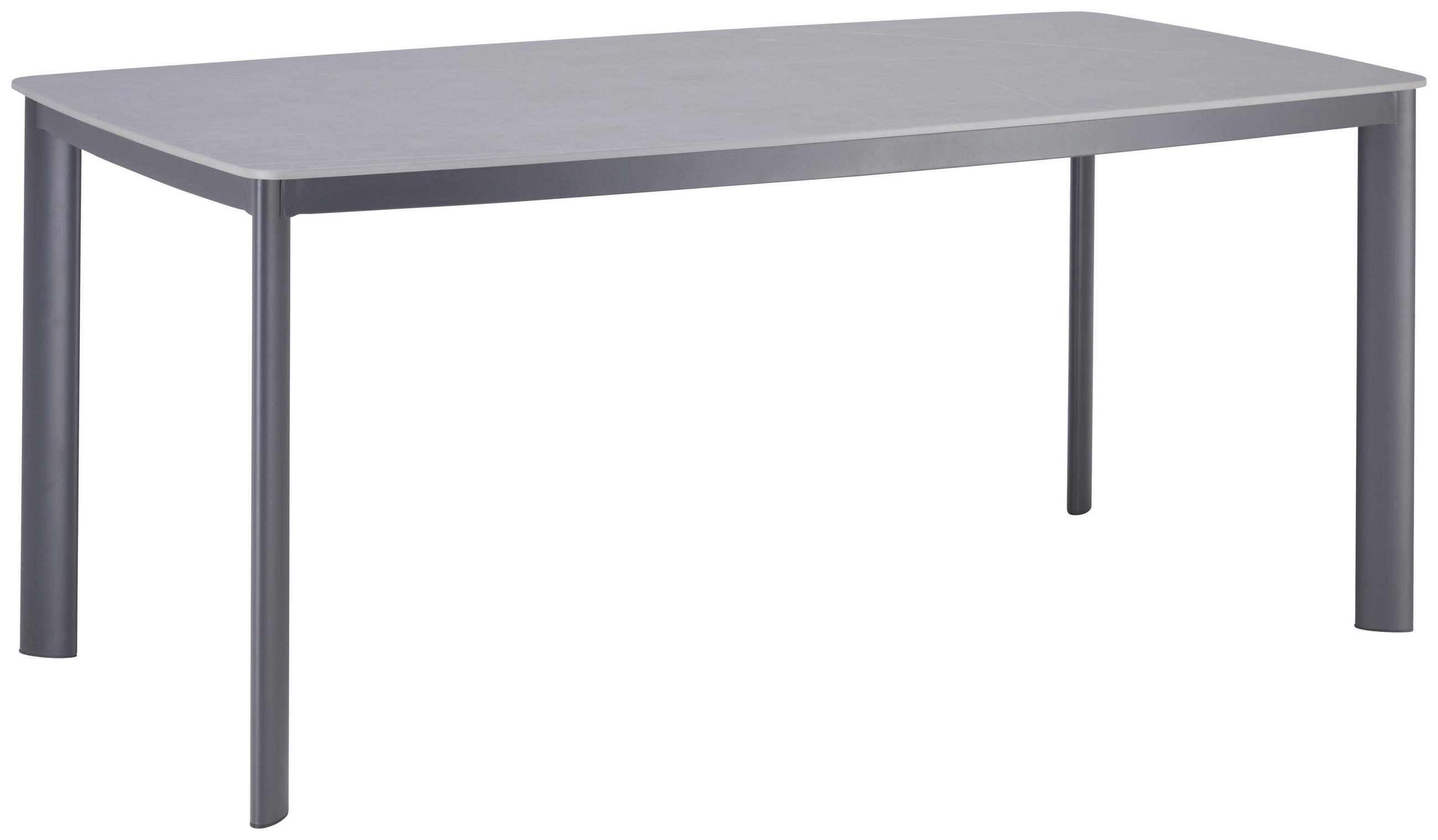 STOL VRTNI siva metal, keramika - siva, Design, metal/keramika (180/75/90cm) - Ambia Garden