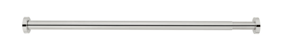 DUSCHSTANGE - Chromfarben/Silberfarben, KONVENTIONELL, Kunststoff/Metall (2,8/110-185cm) - Schöner Wohnen
