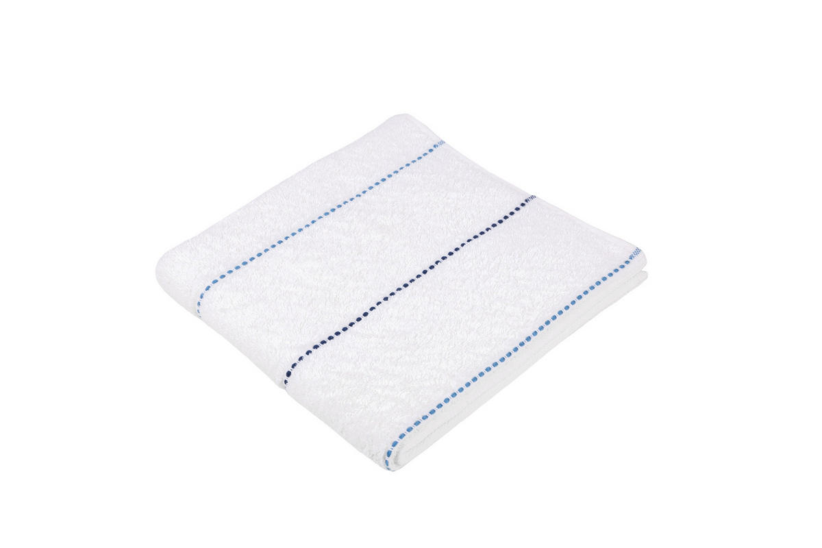 PEŠKIR ZA TUŠIRANJE  bela 70/130 cm  - bela, Osnovno, tekstil (70/130cm) - Esposa