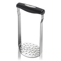 KARTOFFELSTAMPFER - Edelstahlfarben/Schwarz, Basics, Kunststoff/Metall (11,9/19,2/7,4cm) - Gefu