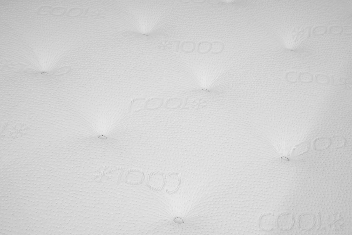 TOPPER 180/200 cm Höhe ca. 8 cm  - Weiß, Basics, Textil (180/200cm) - Boxxx