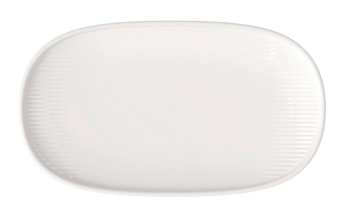 PLATTE Afina     - Weiß, KONVENTIONELL, Keramik (23/13/2,5cm) - Villeroy & Boch