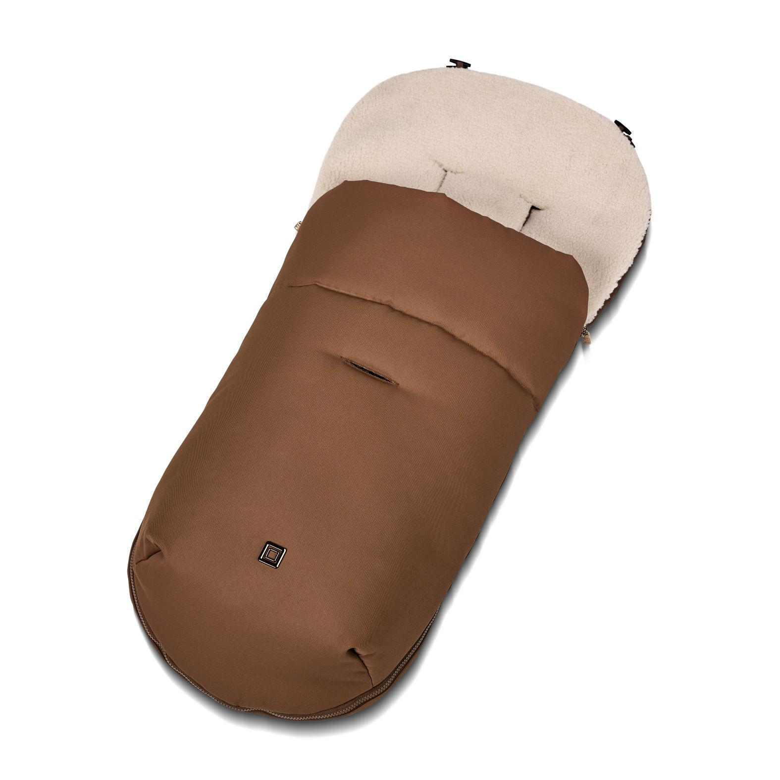 BUGGY-FUßSACK K26  - Hellgrau, Basics, Textil (40/8/96cm) - Moon