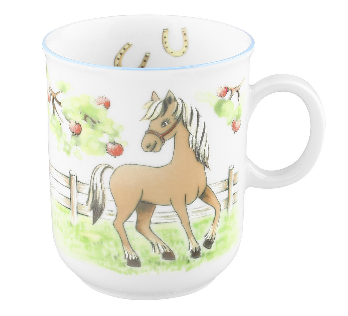 KINDERGESCHIRRSET KINDERTRÄUME Porzellan 3-teilig  - Hellbraun/Weiß, KONVENTIONELL, Keramik (21/21/20cm) - Seltmann Weiden