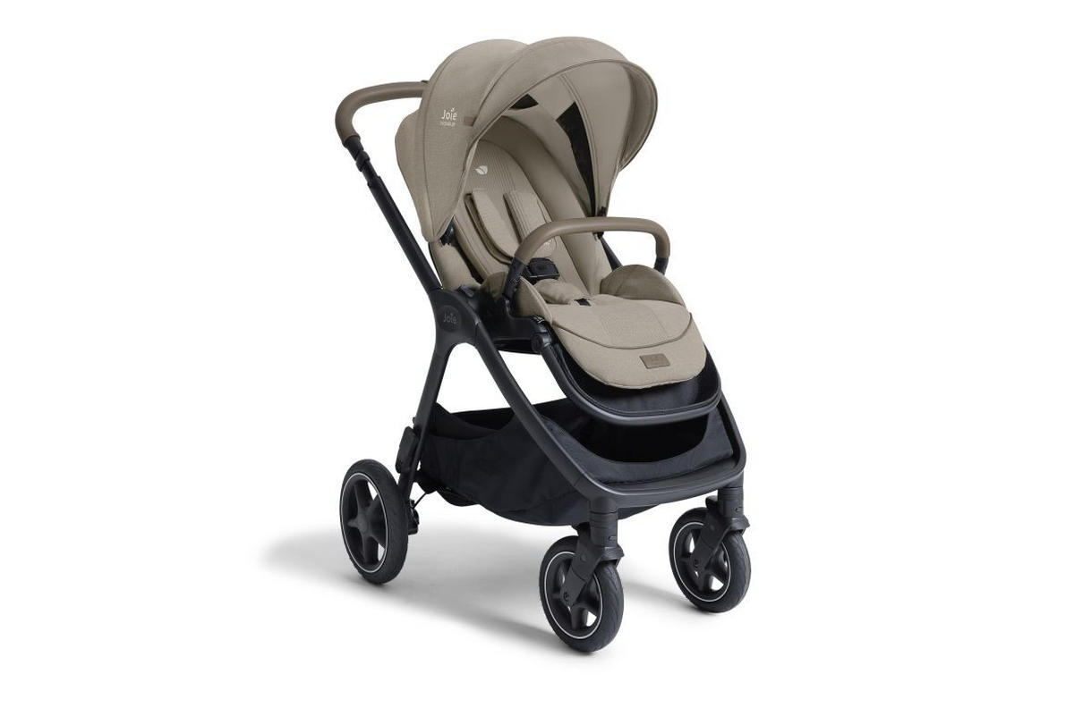 KOMBIKINDERWAGEN Finiti 2in1  - Sandfarben/Schwarz, Basics, Kunststoff/Metall (60/109/87cm) - JOIE SIGNATURE