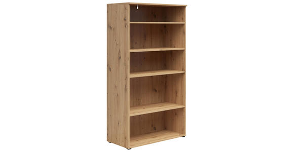 REGAL Eiche Artisan  - Anthrazit/Eiche Artisan, MODERN, Holzwerkstoff/Kunststoff (80/146,7/40cm) - Carryhome