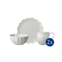 FRÜHSTÜCKSSET Weiß Toy`s Delight Classic Royal  - Weiß, Basics, Keramik - Villeroy & Boch