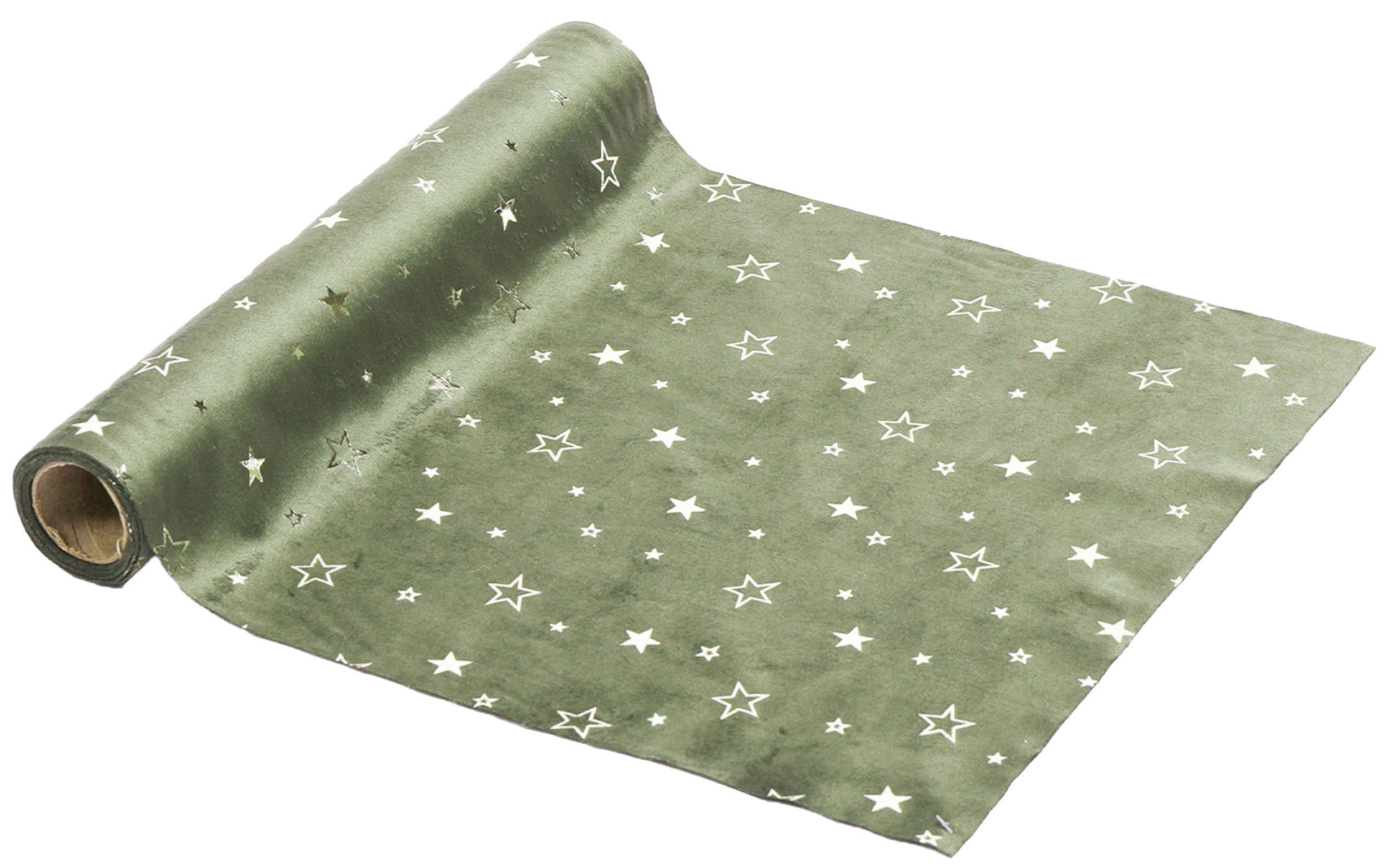 DEKORANYAG fm - zöld, Lifestyle, textil (35/200cm) - X-Mas