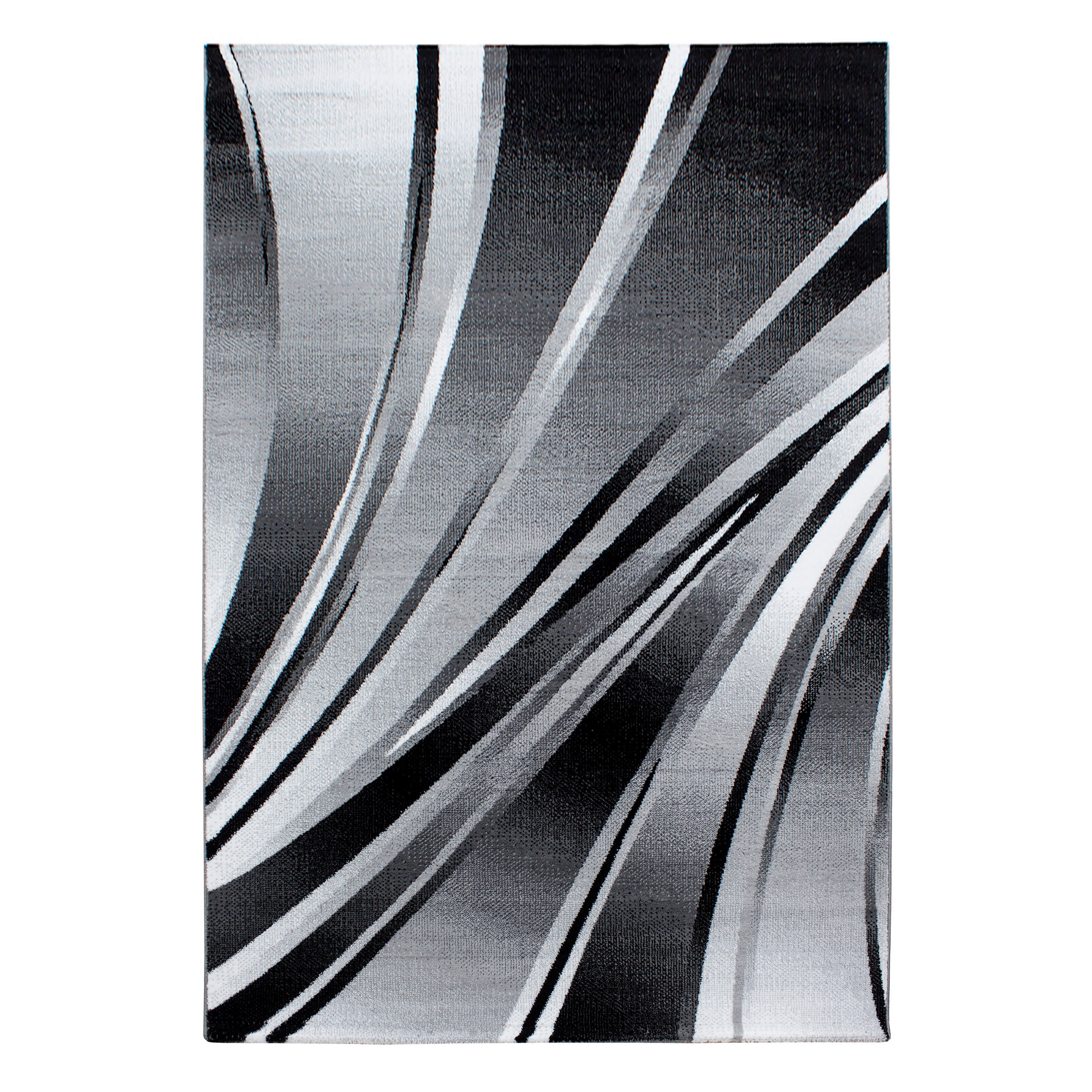 Ayyildiz Flachwebeteppich Parma Schwarz 240x340 cm