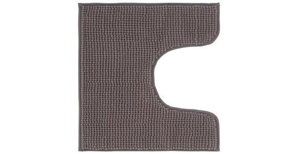 BADEMATTE  50/50 cm  Anthrazit   - Anthrazit, Basics, Textil (50/50cm) - Esposa