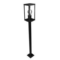 WEGELEUCHTE Karo   - Klar/Schwarz, Basics, Glas/Metall (100/11/11cm) - Sonax