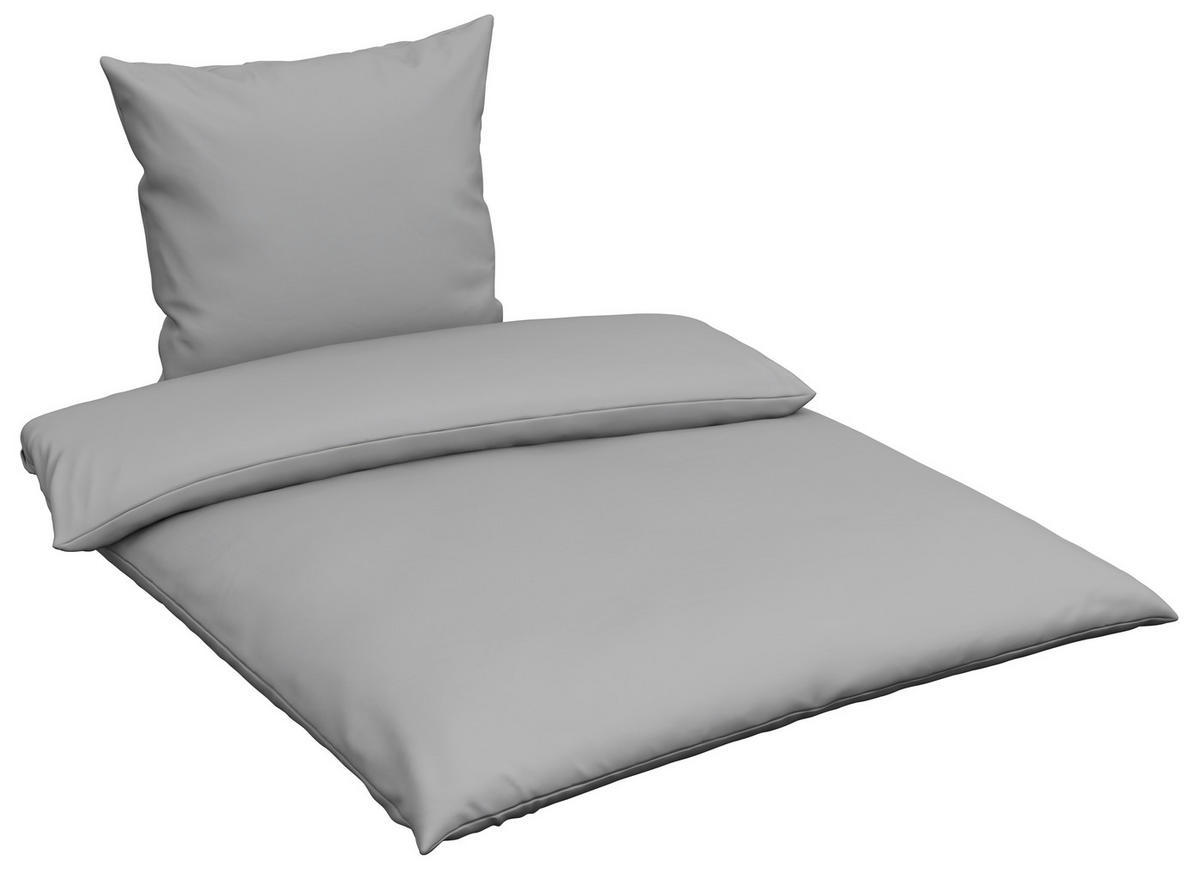 BETTWÄSCHE 135/200 cm  - Silberfarben, Textil (135/200cm) - Esposa