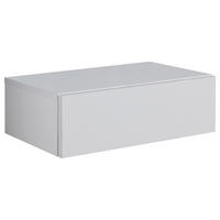 NOČNÝ STOLÍK, biela, 46/15/30 cm - biela, Modern, kompozitné drevo (46/15/30cm) - MID.YOU