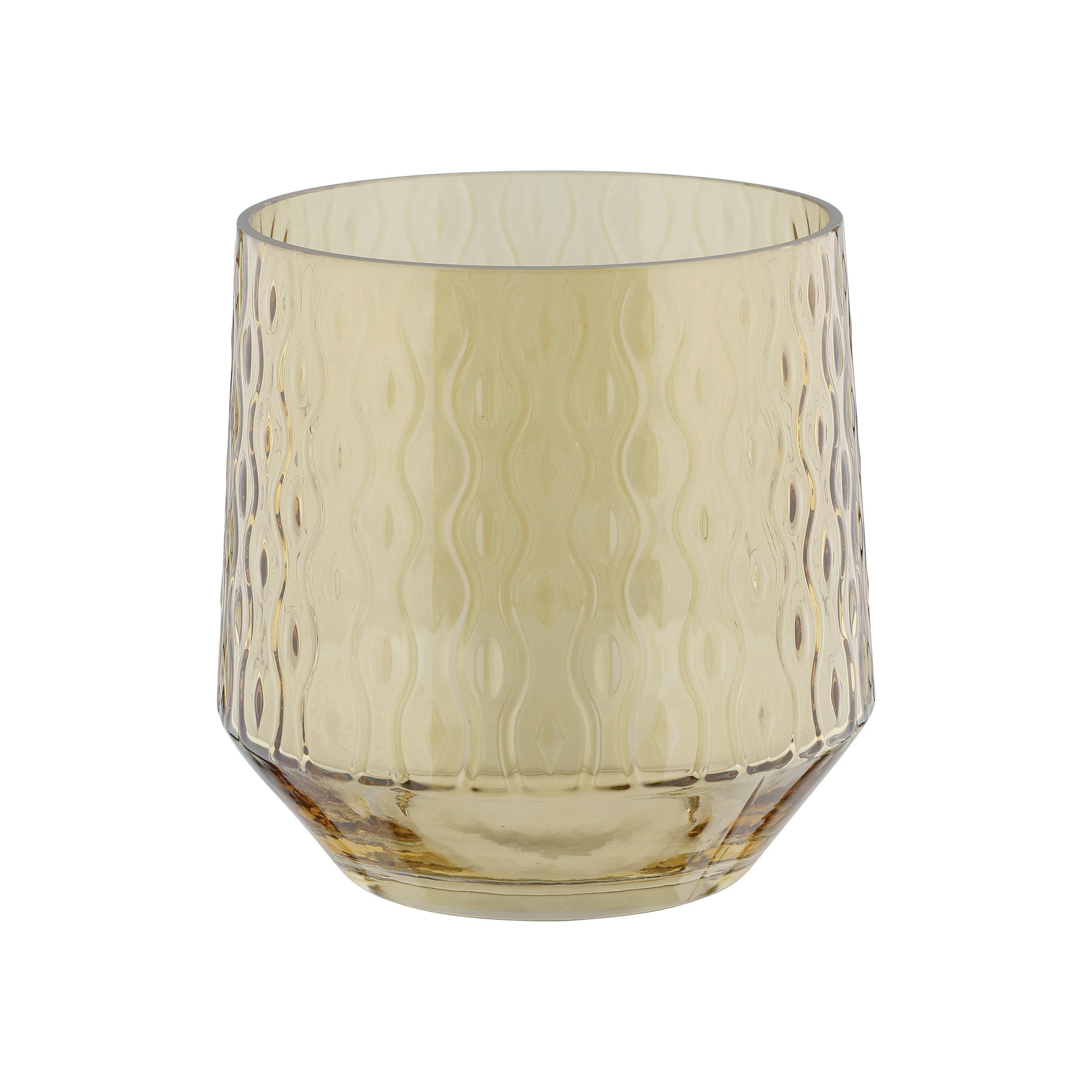 WINDLICHT - Gelb, LIFESTYLE, Glas (14,3/14,3cm)