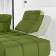 ECKSOFA in Struktur Grün  313/233 cm  - Schwarz/Grün, Design, Kunststoff/Textil (313/233cm) - Emilio Belluti