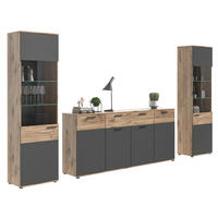 OBÝVACÍ STĚNA,  - kompozitní dřevo/plast (344/200/40cm) - MID.YOU