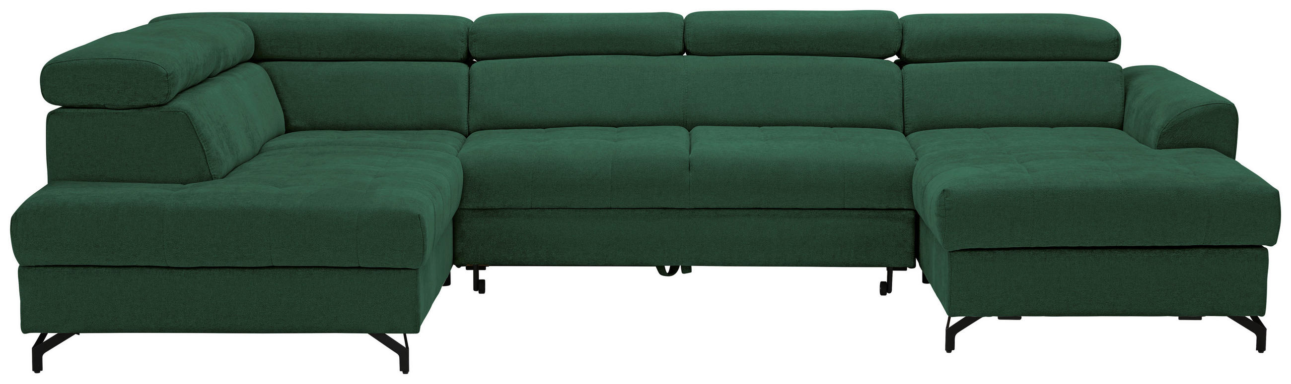 Stylife Wohnlandschaft Waldgrün 327x203 cm