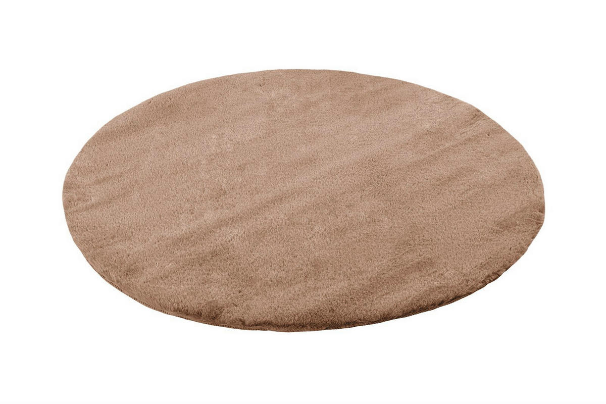 HOCHFLORTEPPICH 100 cm Rabbit Light 425 Beige Beige  - Beige, KONVENTIONELL, Kunststoff/Textil (100cm) - Kayoom