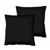 KOPFKISSENBEZUG - Schwarz, Basics, Textil (80/80cm) - Fleuresse