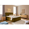 BOXSPRINGBETT 180/200 cm  in Goldfarben  - Goldfarben/Schwarz, Design, Kunststoff/Textil (180/200cm) - Xora