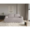 2-SITZER-SOFA Sevilla Plus in Bouclé Beige  - Beige/Schwarz, Design, Kunststoff/Textil (210/92/110cm) - MID.YOU