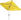 SONNENSCHIRM 180x120 cm Gelb  - Gelb/Silberfarben, KONVENTIONELL (120/180cm) - Doppler