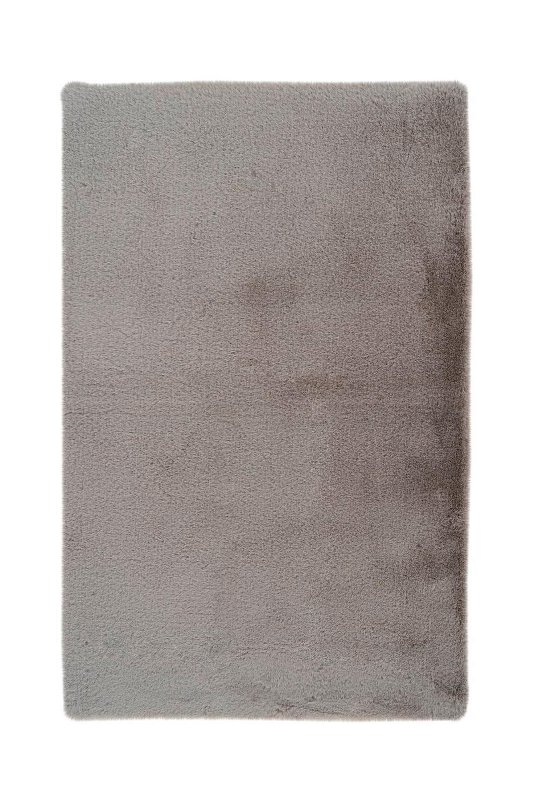BADEMATTE 65/100 cm Hellgrau  - Hellgrau, KONVENTIONELL, Kunststoff/Textil (65/100cm)