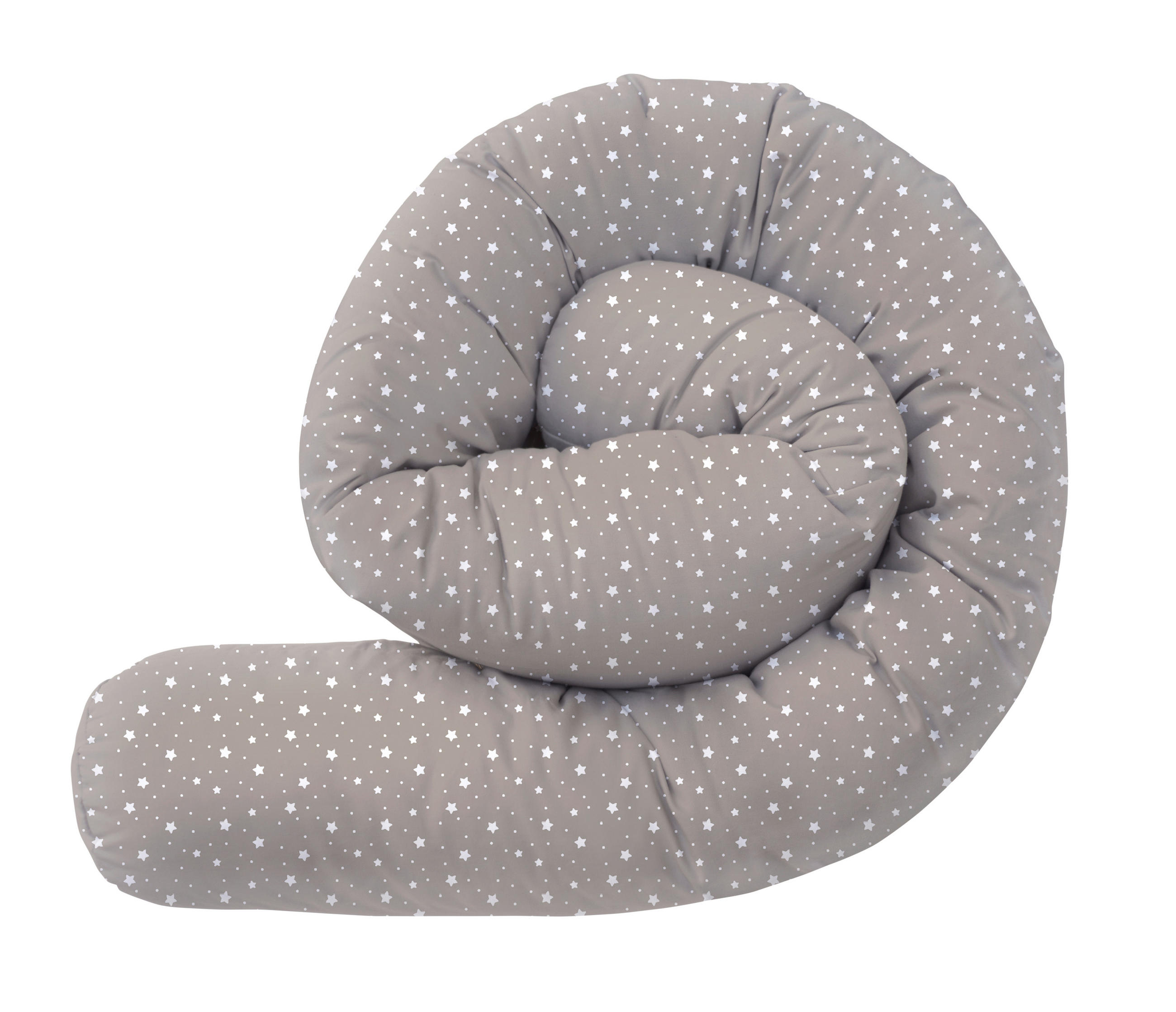 NESTCHENSCHLANGE Kleiner Drache  180/14/14 cm   - Grau, Basics, Textil (180/14/14cm) - Patinio