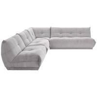 ECKSOFA Grau Cord  - Grau, Trend, Textil (315/285cm) - Livetastic