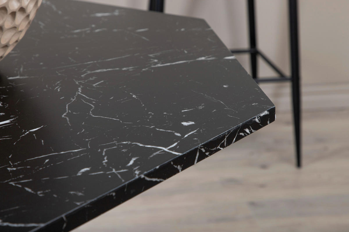 ESSTISCH in Holzwerkstoff 110/110/75 cm  - Schwarz, Design, Holzwerkstoff (110/110/75cm) - Livetastic