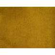 BOXSPRINGBETT 180/200 cm  in Currygelb  - Currygelb/Edelstahlfarben, KONVENTIONELL, Kunststoff/Textil (180/200cm) - Esposa