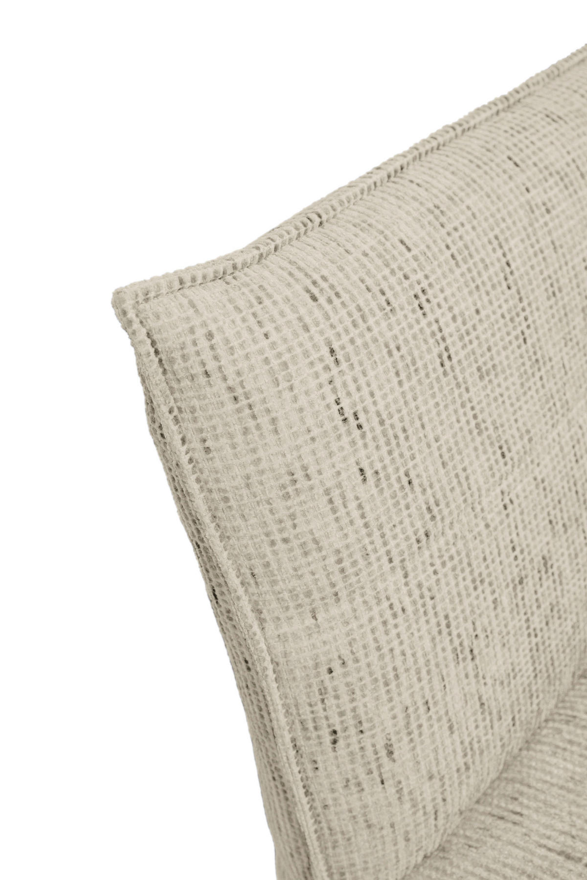 SITZBANK 179/86/65 cm Chenille Eichefarben, Beige Eiche massiv Holz  - Eichefarben/Eschefarben, KONVENTIONELL, Holz/Textil (179/86/65cm) - Valdera