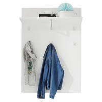 GARDEROBNI PANEL  bijela   drvni materijal  - bijela, Basics, drvni materijal (80/118/30cm) - Xora