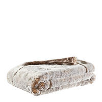 FELLDECKE BÄR 150/200 cm  - Beige, Design, Textil (150/200cm) - Novel