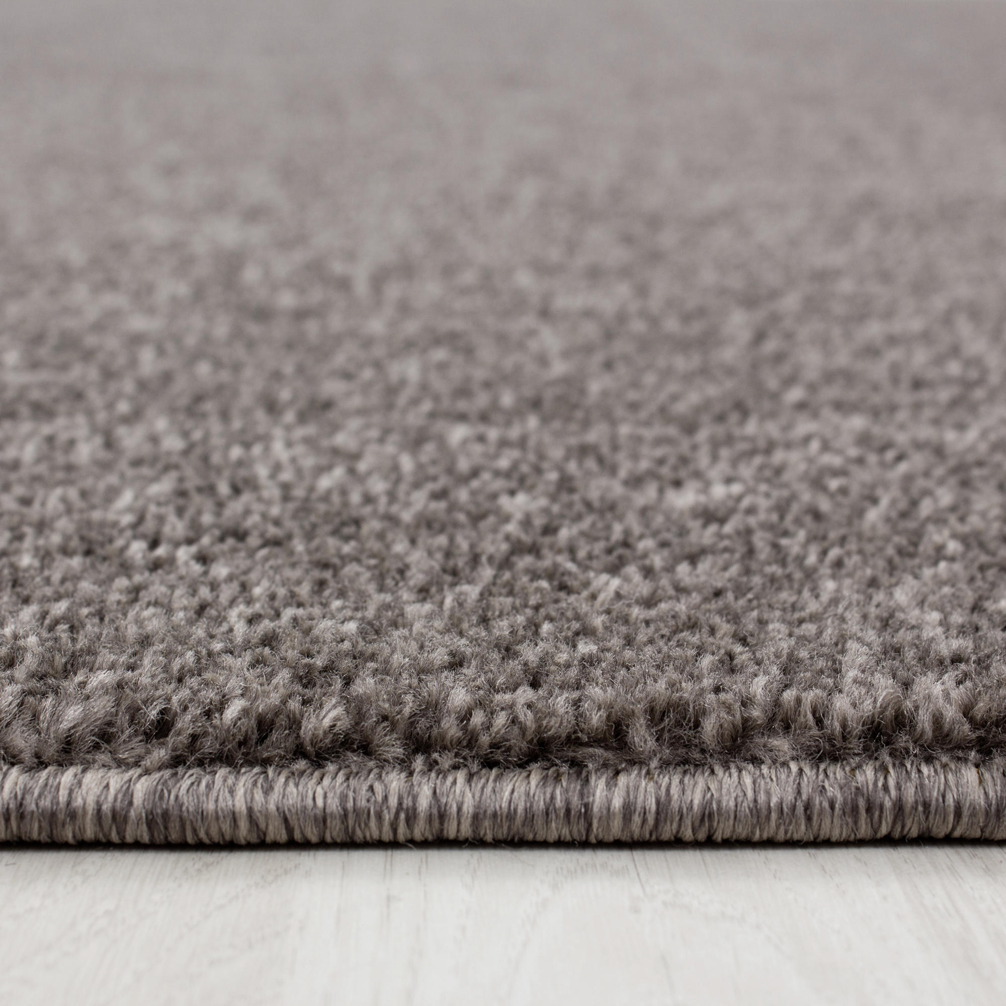 Thumbnail - Novel Hochflorteppich ATA 7000, Hellbraun, Textil, Uni, rechteckig, 280x370 cm, Oeko-Tex® Standard 100, für Fußbodenheiz...