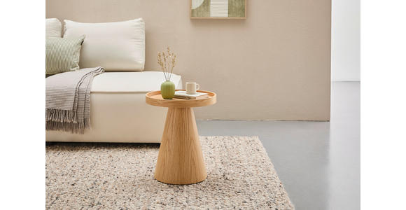 BEISTELLTISCH in Holz, Holzwerkstoff 40/40/46 cm  - Eichefarben, Basics, Holz/Holzwerkstoff (40/40/46cm) - Xora