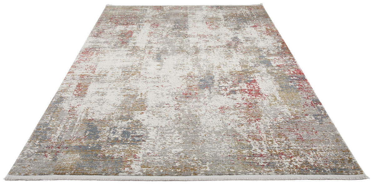 VINTEDŽ TEPIH  višebojna     - višebojna, Dizajnerski, tekstil (133/190cm) - Dieter Knoll