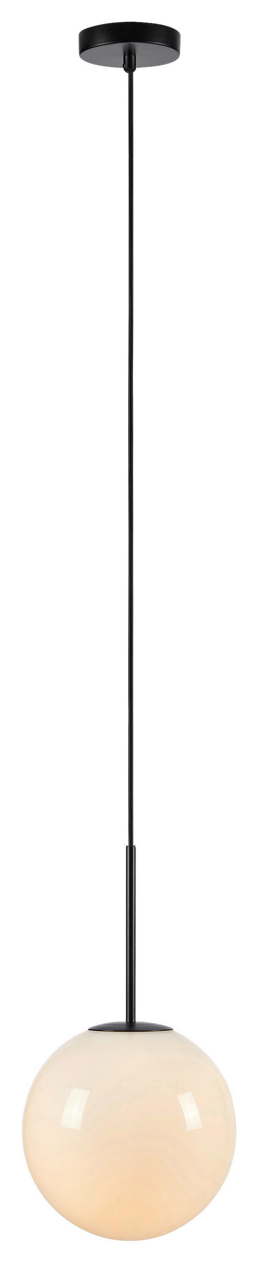 HÄNGELEUCHTE DIONE 25/47/25 cm   - Weiß, Basics, Glas/Metall (25/47/25cm) - Markslöjd