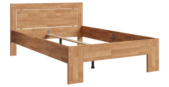 BETT 140/200 cm  in Eichefarben  - Eichefarben, Natur, Holz (140/200cm) - Linea Natura