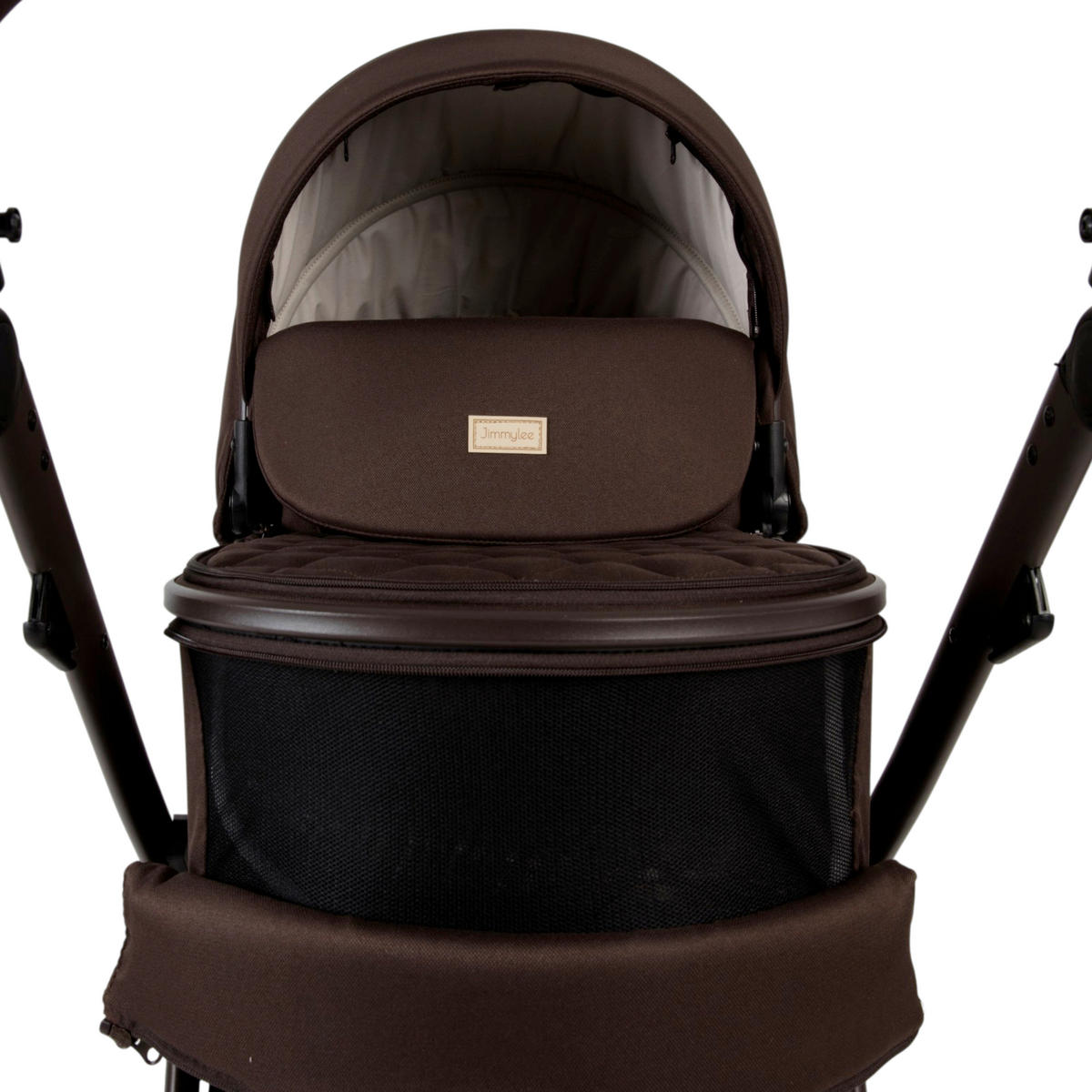 KINDERWAGENSET  - Braun, Trend, Kunststoff/Textil (100/59/106cm) - Jimmylee