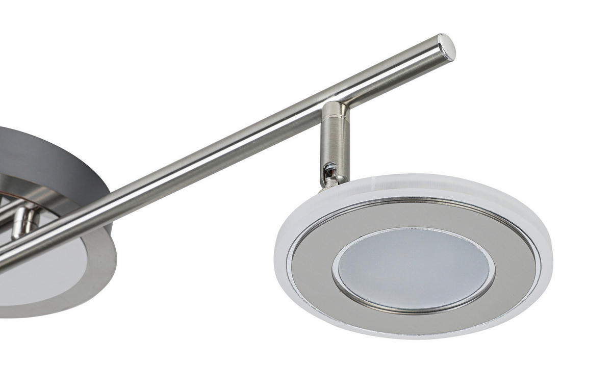LED-SPOTLIGHT 59/17,5/12,5 cm   - kromfärg/nickelfärgad, Design, metall/plast (59/17,5/12,5cm) - Novel