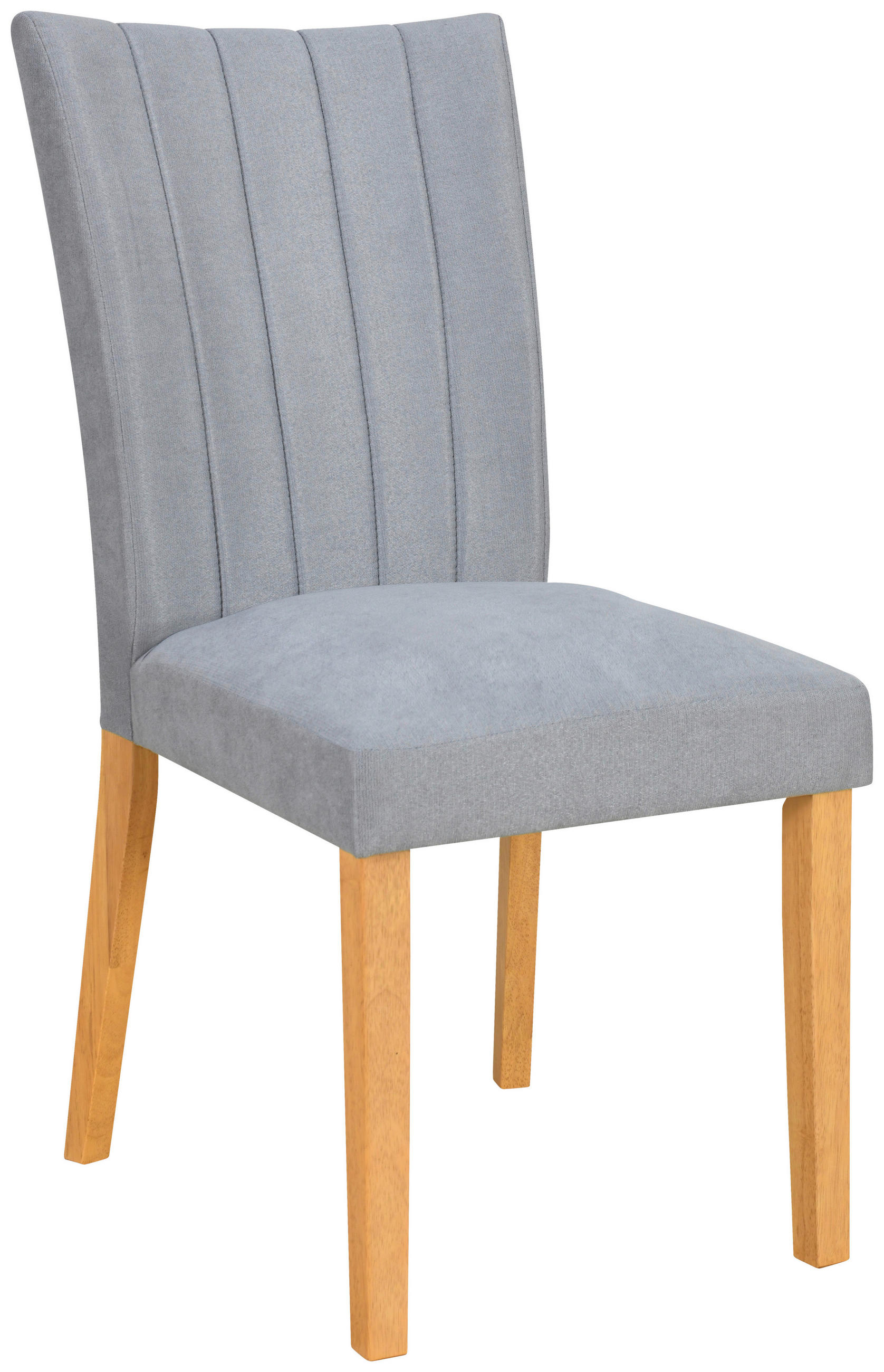 STUHL Webstoff Eichefarben Kautschukholz massiv  - Eichefarben, KONVENTIONELL, Holz/Textil (44/94.5/63cm) - Livetastic