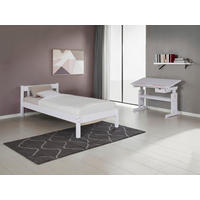 ENOPOSTELJNA SOBA, bela  - modra/bela, Moderno, leseni material/les - MID.YOU