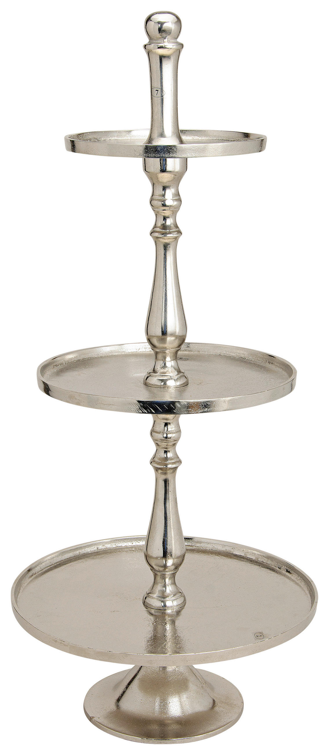 ETAGERE 3-stöckig - Trend, Metall (42/97cm)