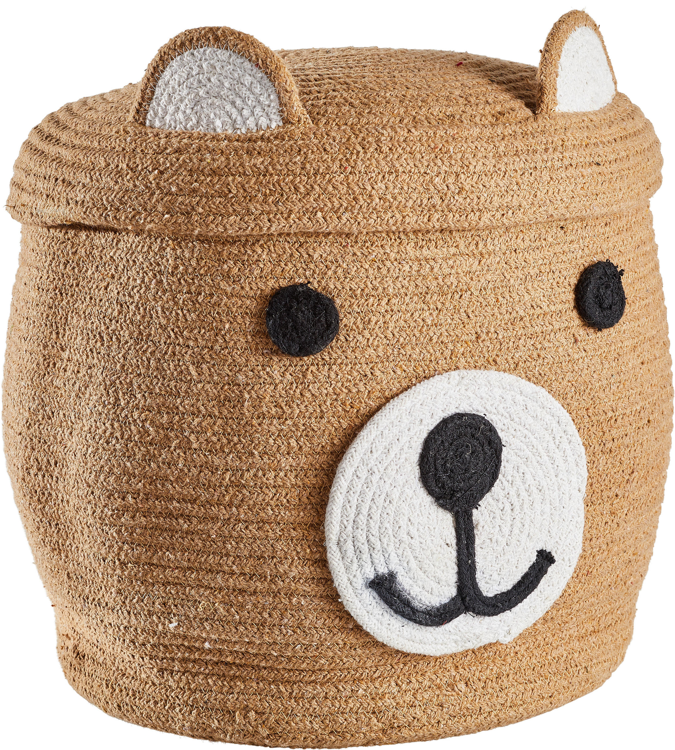 TÁROLÓKOSÁR  - natúr, Basics, textil (30/30cm) - Patinio