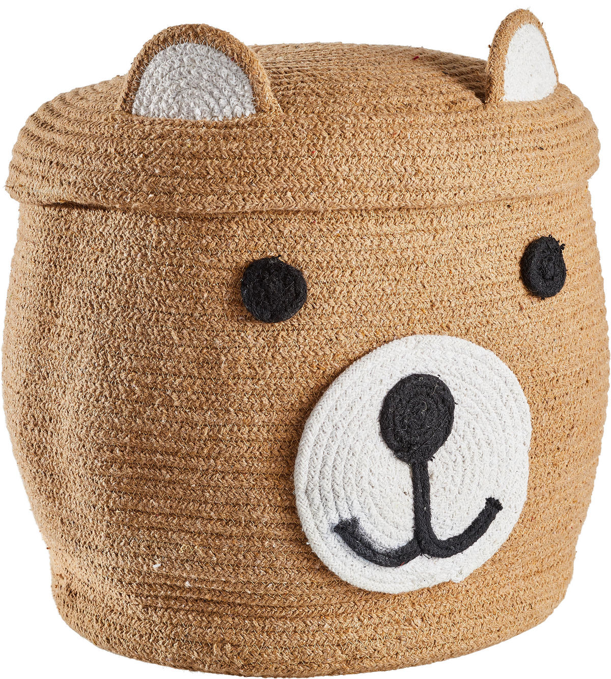 TÁROLÓKOSÁR  - natúr, Basics, textil (30/30cm) - Patinio