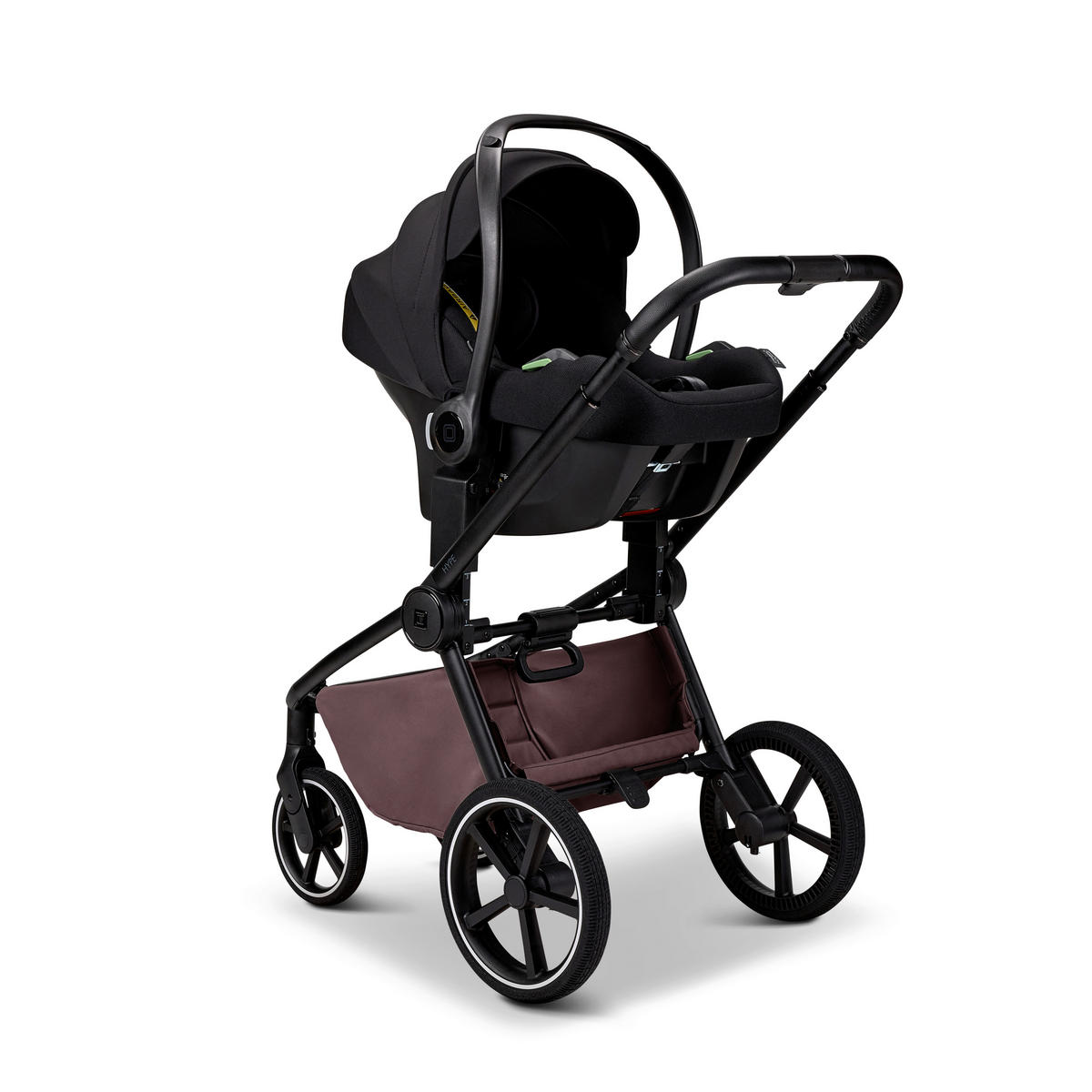 BUGGY Hype  - Schwarz/Braun, Basics, Textil (96/57/114cm) - Moon