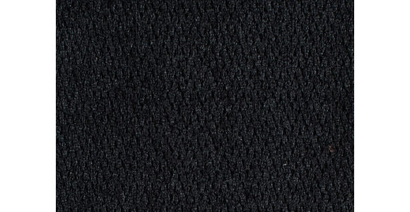 ECKSOFA in Chenille Schwarz  - Schwarz, Design, Textil/Metall (180/310cm) - Dieter Knoll